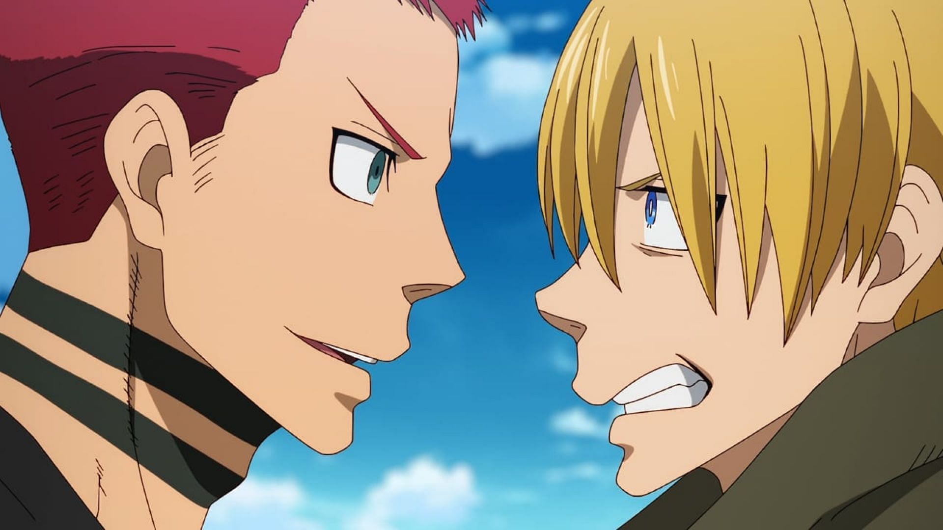 Vulcan and Arthur in the episode (Image via David Production)